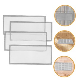 ORFOFE 4pcs Mesh Floor Covers PVC Material Vent Covers for Home Ceiling Air Vent Filters