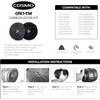 Cosmo Range Hood Filter Genuine Charcoal Filter (CFK1-TM)