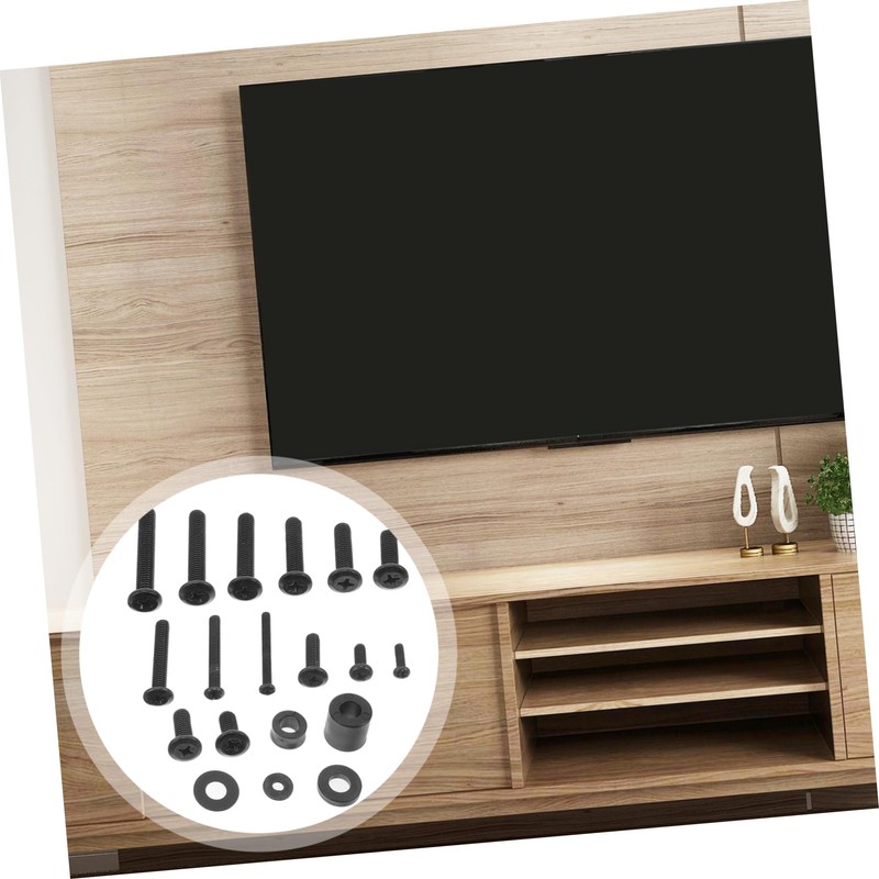 GRIRIW Replacement Wall Mount Screws for Tv Mounting Sturdy Metal