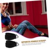 Totority 1Pair Fitness Ankle Straps for Cable Machines Gym Leg