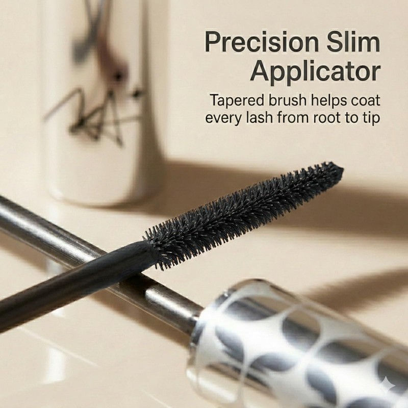 Slender Curl Styling Mascara Black - Waterproof Lengthening Volumising Formula