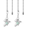 Dotlite 2Pack Hummingbird Ceiling Fan Pull Chain Glow in The