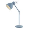 EGLO 204085A Priddy 17 inch Desk Lamp Plug-in Lighting for