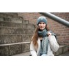 KNIT FACTORY - Dusk Scarf - Knitted Scarf for Men