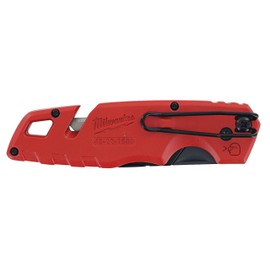 Milwaukee 48-22-1501 Fastback Folding Utility Knife with Wire Stripper, Gut Hook, and Quick Blade Change