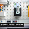THYGIFTREE Magnetic Glove Box Holder, Disposable Glove Dispenser Wall Mount