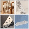 Esforzarse 10 Piece Stainless Steel Angle Bracket Corner Brace Furniture