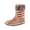 Roper Footwear Infant American Flag Cowbabies Boots Brown 1