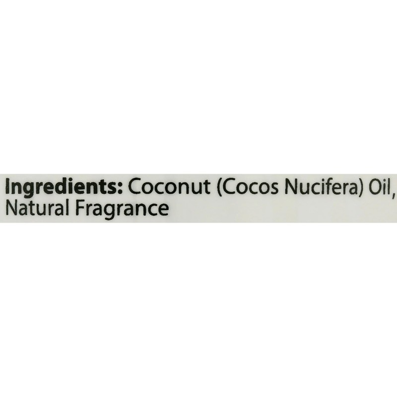 Pure Coconut Oil with Vitamin E Natural Skin Moisturizer and