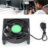 2pcs MINI Radiator Fan Player Box PC Router TV BOX