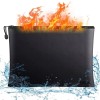 Q Lash Safe 2000℉ Fire Proof money Bag Fireproof Document