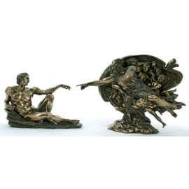 Michelangelo the Creation of Adam Statue