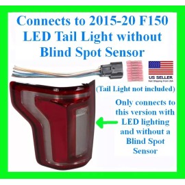 fits 2015-20 F150 LED Tail Light Connector Plug Wiring Pigtail Harness Taillight
