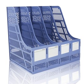 Lemical A4 Office Organizer Letter Size File Folder Organiser File Holder Desktop File Organizer Boxes Magazine File Dividers Document File Organizer Office Storage Organizer Boxes Desk File Rack Box