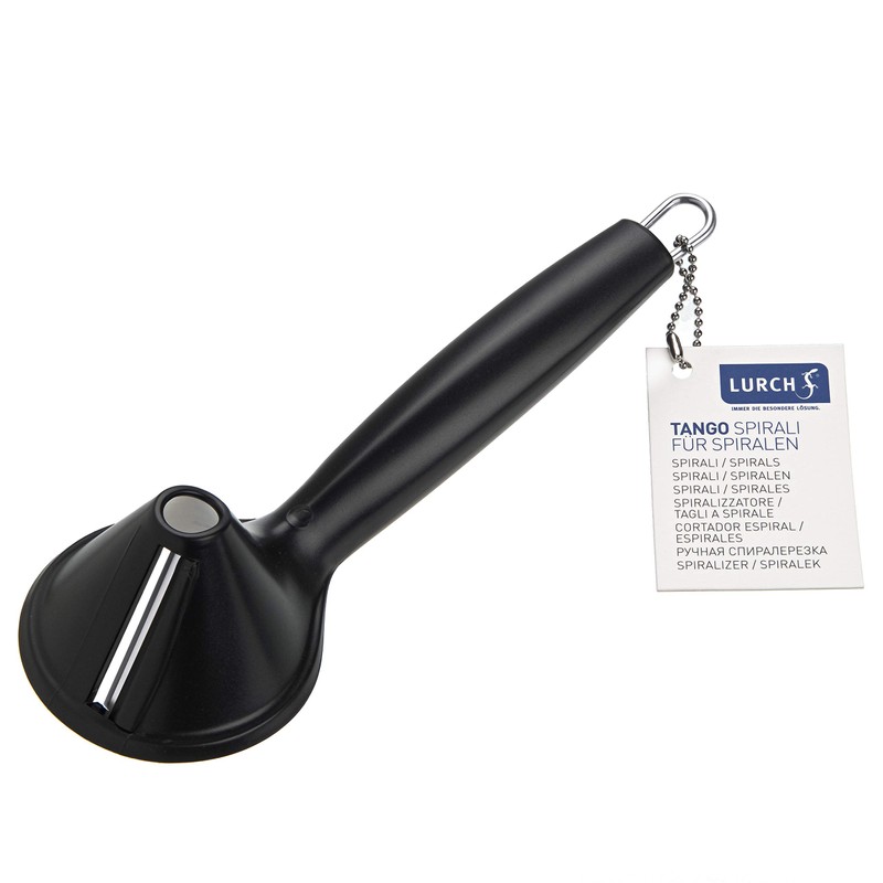 Lurch 230060 Tango Hand-Spiralisierer aus Kunststoff und Edelstahl zum Schneiden