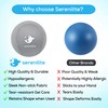 Serenilite 3X Hand Therapy Exercise Stress Ball Bundle for Adults,