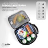 Buffer Flask Lonchera Térmica Grande Expandible para Adultos Amplia -