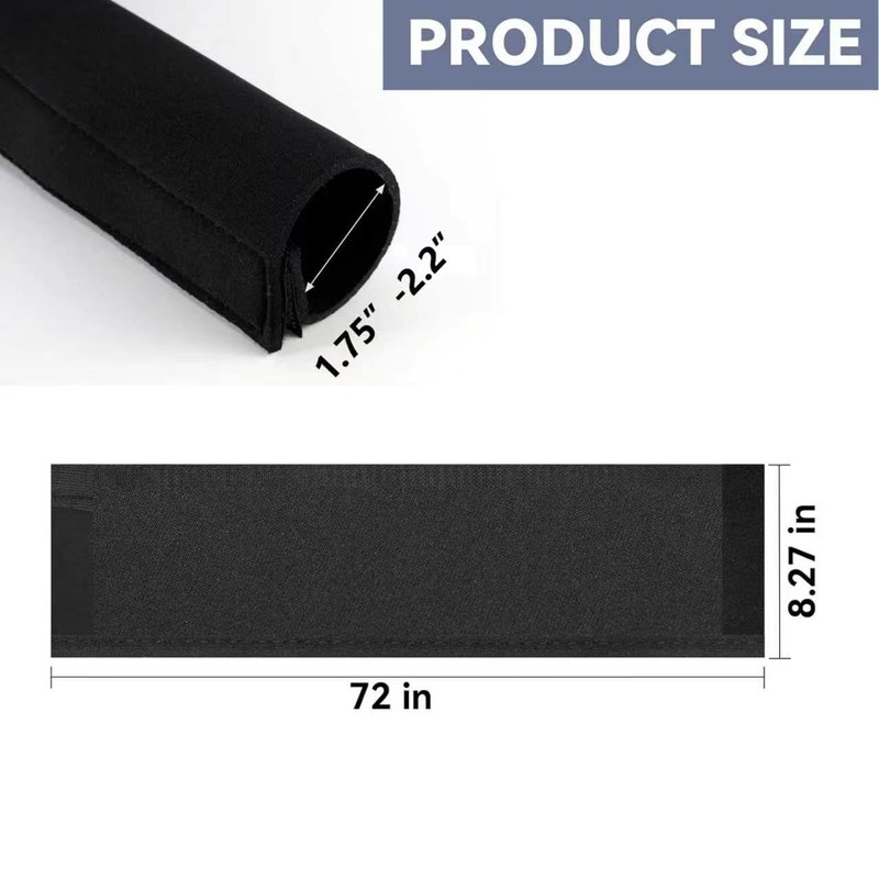 CCTIVED 5.9 Ft Neoprene Shop Vacuum Hose Cover, Wrap-Around Anti-Scratch