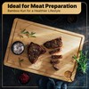 Deer & Oak Premium Extra Large Bamboo Cutting Board -