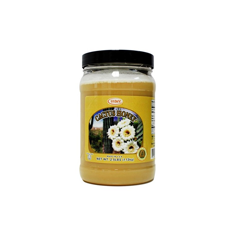 HIBEE Cactus Honey_Kosher Certified (2.5lbs)