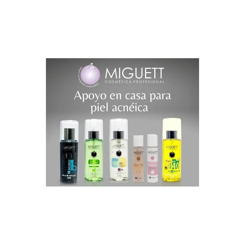 Loción Facial Miguett Raíces Silvestres Piel Grasa 150ml Control Brillo