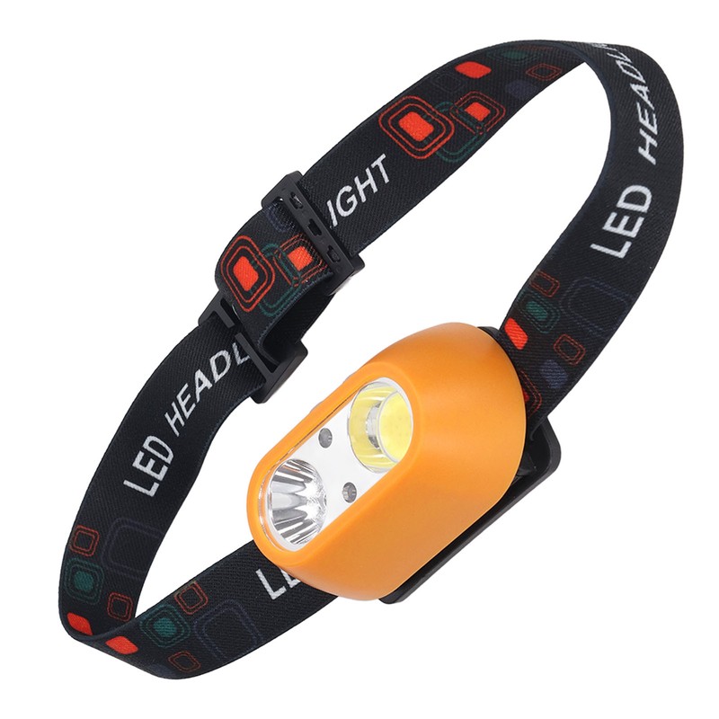 LED Headlamp USB Rechargeable 300lm High Bright COB XPE 6