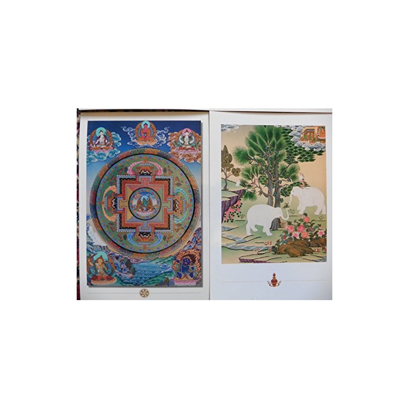 Buddhist Postcards Set of 4 Postcards (Set-2)