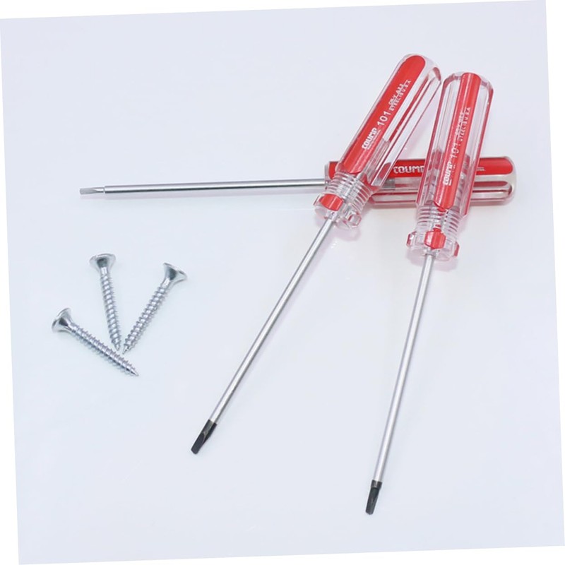 iplusmile 4pcs Triangle Screwdriver Vanadium Steel Removal Tool with Ergonomic