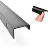 Modern Style Finger Edge Pull, Tiberham 2 Pack Heavy Duty