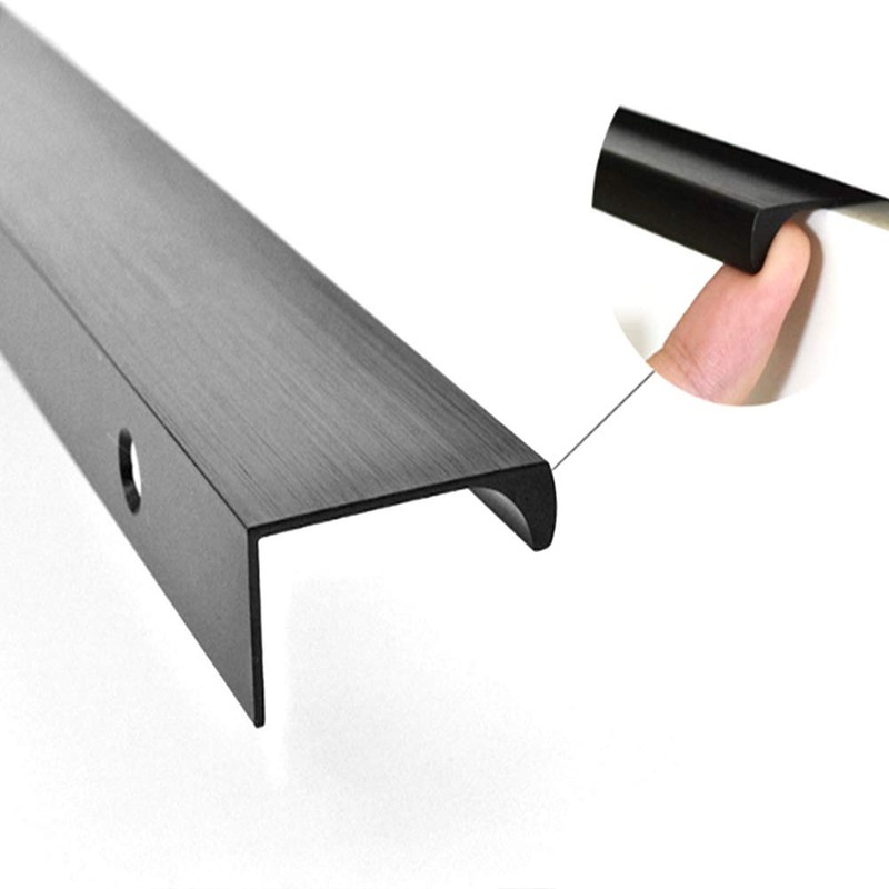 Modern Style Finger Edge Pull, Tiberham 2 Pack Heavy Duty