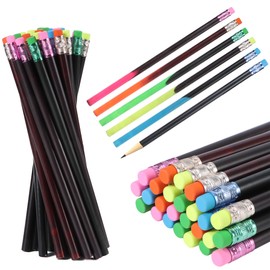 JSMTKJ HB Pencil Set, 30 Pieces Colour Changing Mood Pencils Wood Pencils Heat Active Colour Thermochrome Pens with Eraser for Birthday Party Bag Gift Children