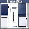 PLMMOUT 10PCS Mini Pocket Notepad Holder Set,Durable Cover,8Pcs 3"x5" Memo