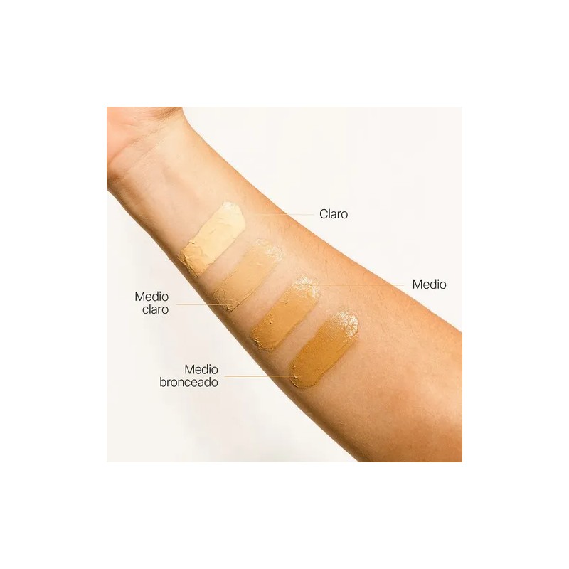 Maquillaje Natural Para Piel Normal/seca Teia Cosméticos Medio