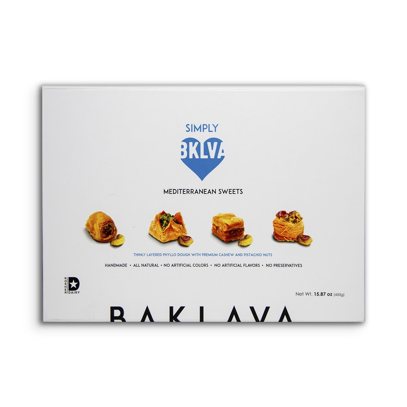 Simply Bklva Mediterranean Sweets (45-55 Pieces / 450g / 15.87oz)