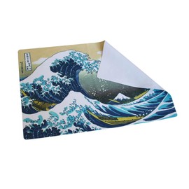 Cleaning Cloth, Set of 2, Wiping Ultra Fine Fiber, 11.8 x 7.9 inches (30 x 20 cm), Ukiyo-e, Thirty-Six Views of Fugaku, Katsushika Hokusai, Kanagawa Wairi (Owarami)