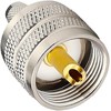 tunghey 2Pack PL259 Crimp Connector PL-259 Plug Male Connector pl259