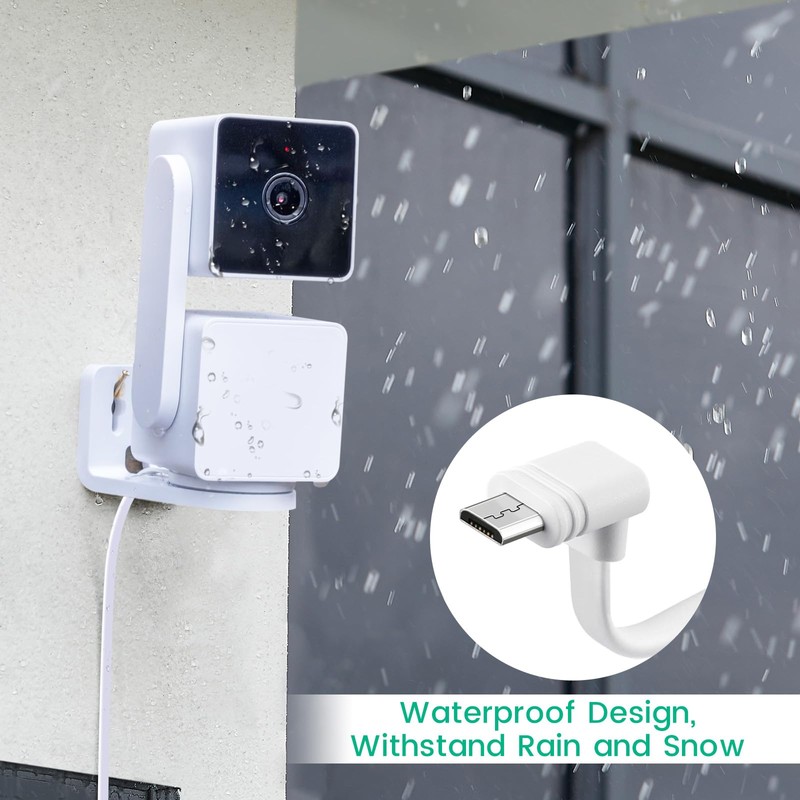 3-Pack Extension Cable for WYZE Cam Pan V3 Camera, 90