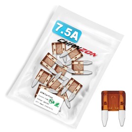 Chanzon UL Listed 7.5A Mini Blade Fuse ATM/APM 10Pcs 7.5 Amp 32V Auto Fuses Fast Blow for Automotive Car RV Truck SUV