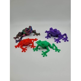 Articulated Frog 3-D Printed