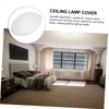 CHILDWEET Round Ceiling Light Cover Replacement with Circular Hole for