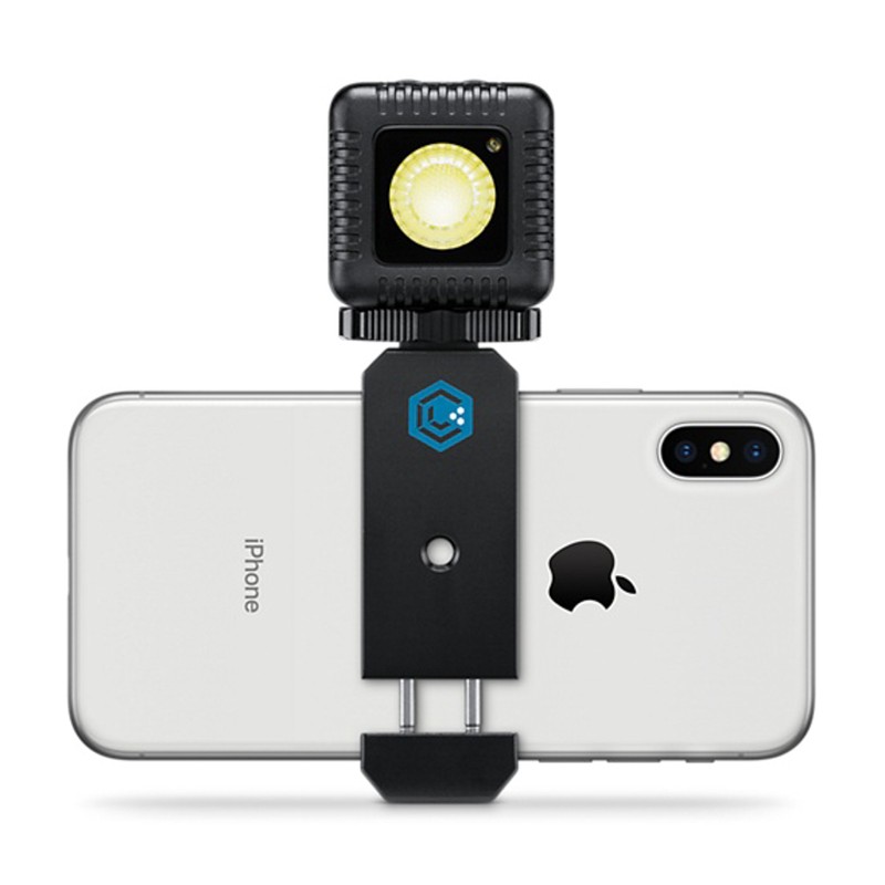 Lume Cube Ergonomic Adjustable Smartphone Video Mount - Blue/Black