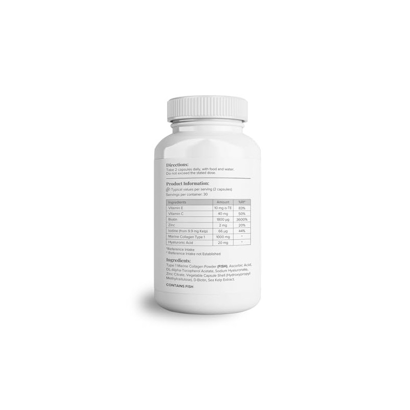 Theonia Collagen Complex Hyaluronic Acid & Sea Kelp Vitamin E,