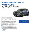 XTryfun (RAY Deep Blue Pearl Car Touch Up Paint Compatible