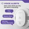 Kidde Smoke & Carbon Monoxide Detector, 10-Year Battery Powered, Voice
