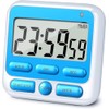 Digital Kitchen Timer with Mute/Loud Alarm, Count Up/Down, 24 Hour