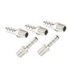 QiiMii Stainless Steel 304 Male Threaded Barb Hose Pipe Fitting
