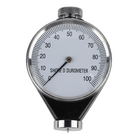 Tire Durometer Hardness Tester Meter for General Rubber, Hard Rubber,Resin,Plastic, Glass, Fiber (D)