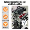 JEYPSHQP Outboard Engine Lifting Ring Tool with Adapter and Ring