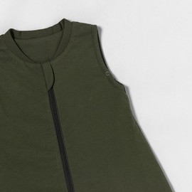 schlummersack Baby Sleeping Bag All Year Round Baby Sleeping Bag 2.5 Tog Baby Sleeping Bag All Year Round Sleeping Bag Baby Cotton, olive