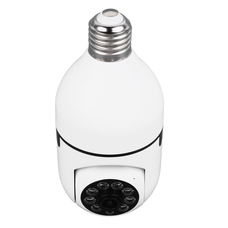 Light Bulb Security Camera Wireless 360 Degree Panoramic View 2